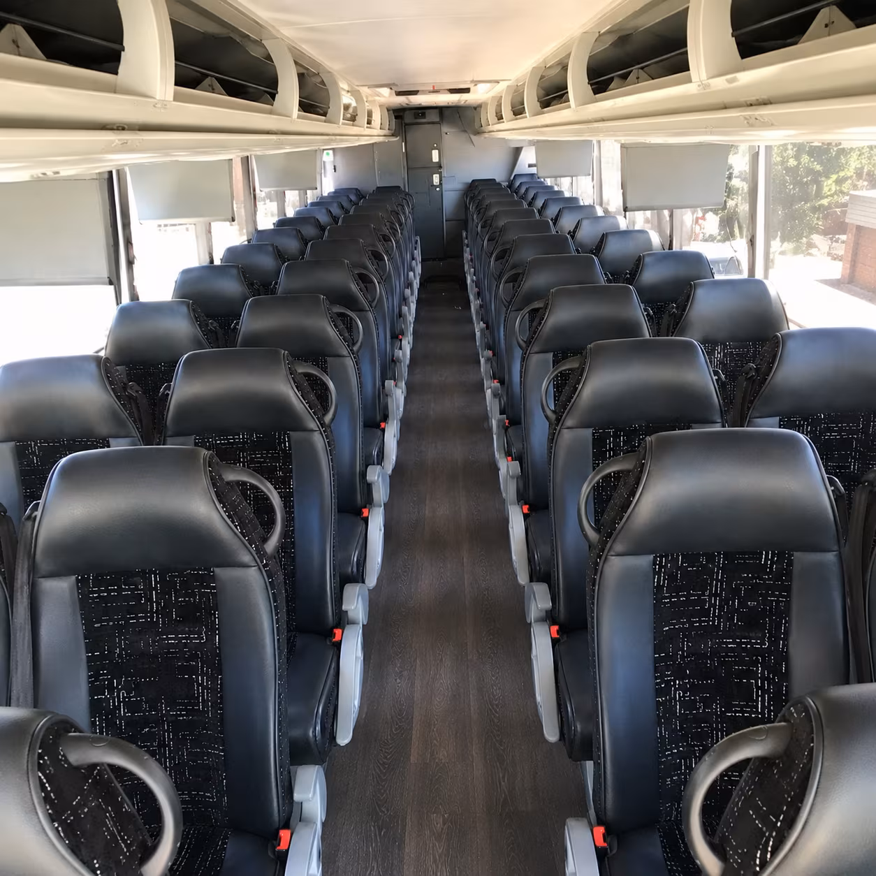 lakeland charter bus interior