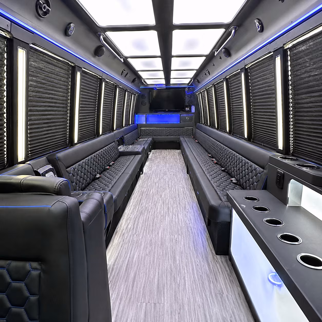 party bus interior
