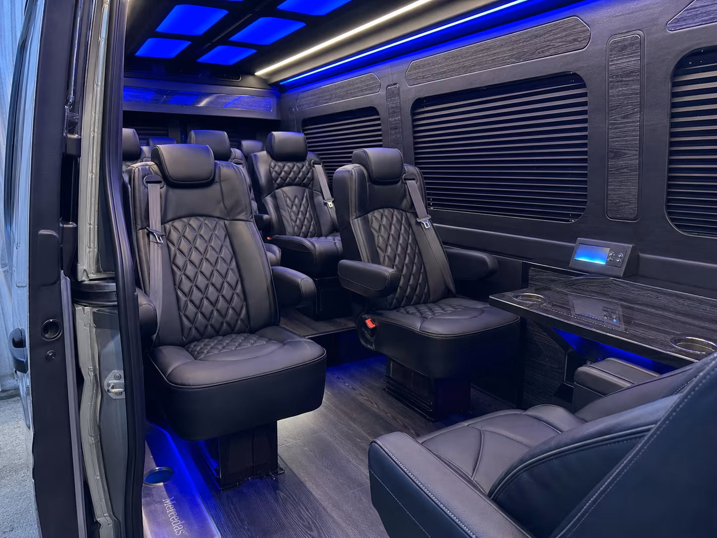 sprinter van transportation for groups and events across lakeland