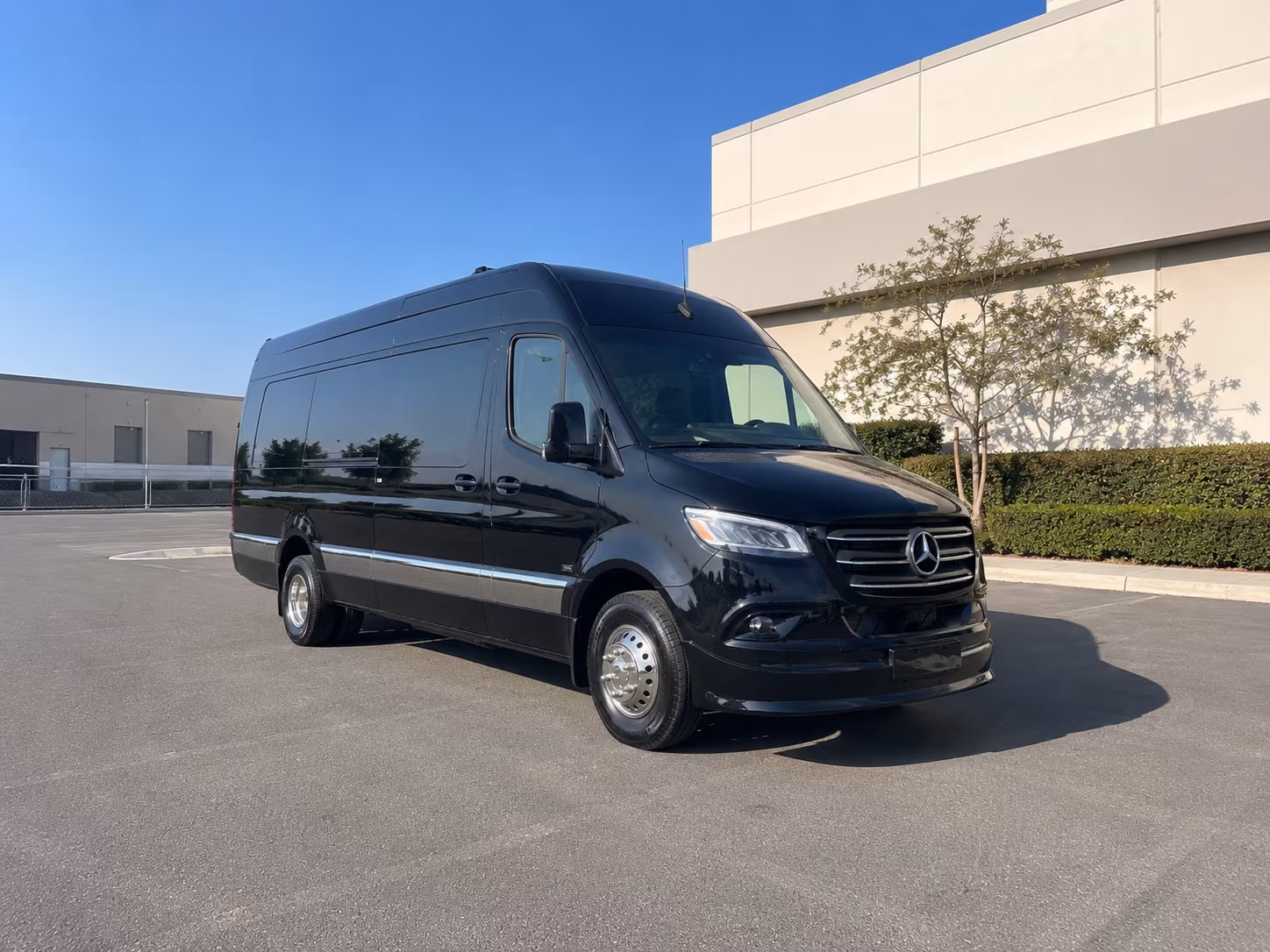 sprinter van with driver